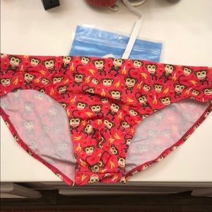 Pink bikini swim brief! NWOT!